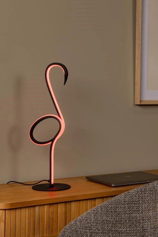 Lucide FLAMINGO - Lámpara de mesa - LED Regul. - RGB - Multicolor - ambiente 2